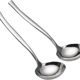 Stainless steel gravy ladle 2-piece set
