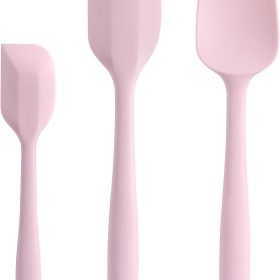 Pink Silicone Spatula Set