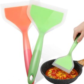 2-Piece Wide Silicone Spatula Set